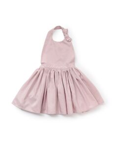 petit main / プティマイン ミニ丈・ひざ丈ワンピース | 【撥水加工】ﾄﾞﾚｽｴﾌﾟﾛﾝ/L