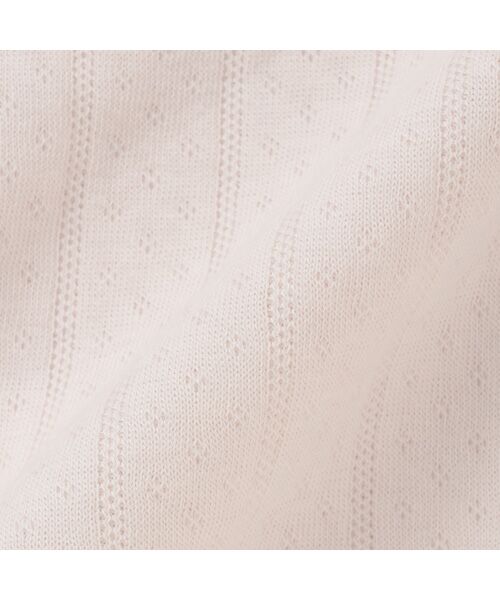 petit main / プティマイン ロンパース | 【ｵｰｶﾞﾆｯｸ】ﾌﾘﾙ刺繍切替2WAYｵｰﾙ | 詳細9