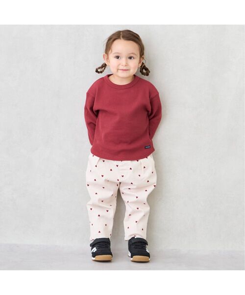 petit main/プティマイン NICOシェフパンツ アカ 110 petit main/プティマイン NICOシェフパンツ アカ 110
