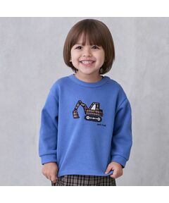 petit main / プティマイン Tシャツ | 働く車ｱｯﾌﾟﾘｹ接結長袖Tｼｬﾂ