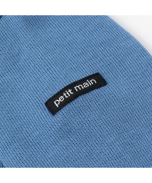 petit main / プティマイン Tシャツ | 働く車アップリケ接結長袖Tシャツ | 詳細10