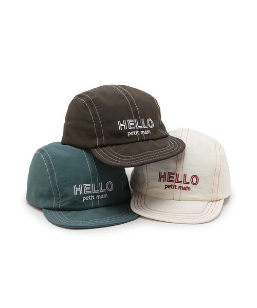 petit main / プティマイン キャップ | ﾛｺﾞｷｬｯﾌﾟ | 詳細15