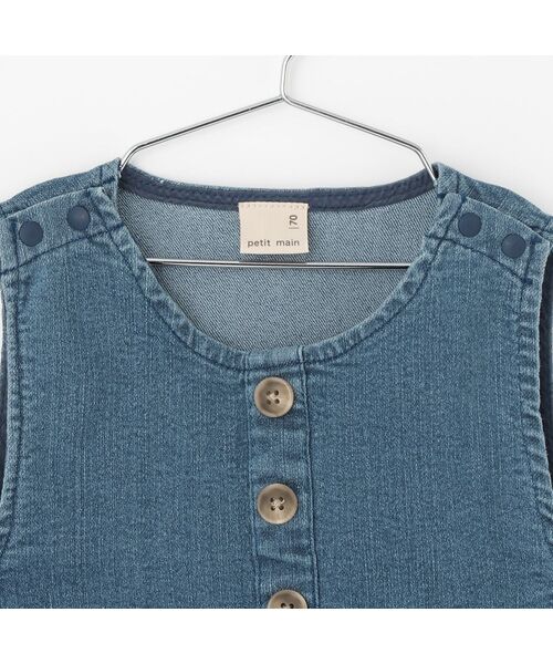 petit main / プティマイン ベビー・キッズウエア | ﾃﾞﾆﾑｻﾛﾍﾟｯﾄ | 詳細2