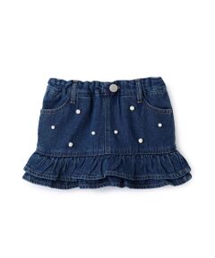 petit main / プティマイン デニムスカート | ﾊﾟｰﾙﾃﾞﾆﾑｽｶﾊﾟﾝ