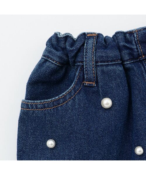 petit main / プティマイン デニムスカート | ﾊﾟｰﾙﾃﾞﾆﾑｽｶﾊﾟﾝ | 詳細4