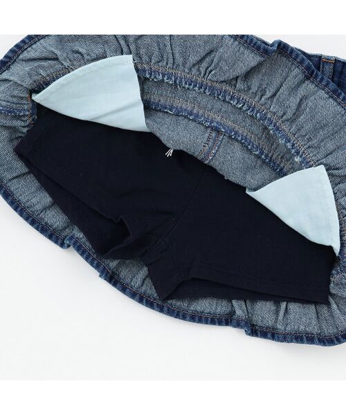 petit main / プティマイン デニムスカート | ﾊﾟｰﾙﾃﾞﾆﾑｽｶﾊﾟﾝ | 詳細6