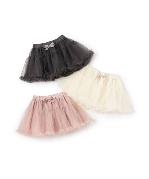 petit main / プティマイン ミニ・ひざ丈スカート | ﾁｭｰﾙｽｶｰﾄ | 詳細12