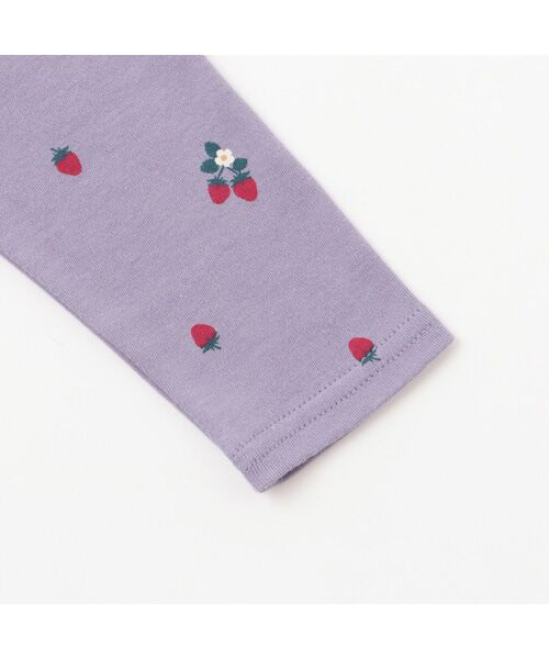 petit main / プティマイン Tシャツ | 【オーガニック】ペプラム長袖Tシャツ | 詳細15