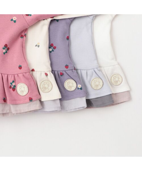 petit main / プティマイン Tシャツ | 【オーガニック】ペプラム長袖Tシャツ | 詳細16