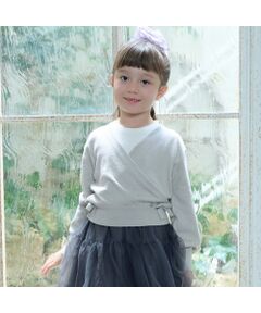 petit main / プティマイン その他トップス | 【ﾊﾞﾚｴ】ﾆｯﾄｶｼｭｸｰﾙ