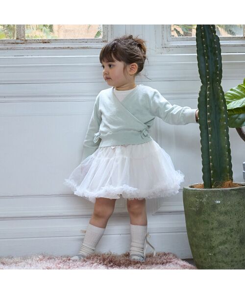 petit main / プティマイン その他トップス | 【ﾊﾞﾚｴ】ﾆｯﾄｶｼｭｸｰﾙ | 詳細3