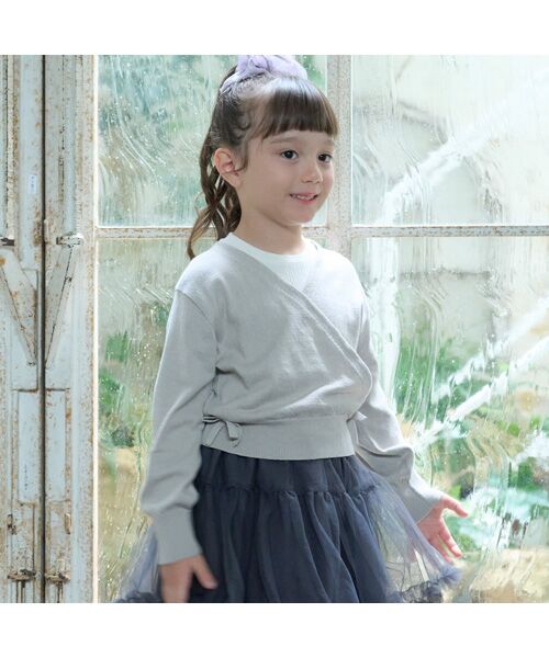 petit main / プティマイン その他トップス | 【ﾊﾞﾚｴ】ﾆｯﾄｶｼｭｸｰﾙ | 詳細4