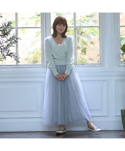 petit main / プティマイン その他トップス | 【ﾊﾞﾚｴ】ﾆｯﾄｶｼｭｸｰﾙ | 詳細6