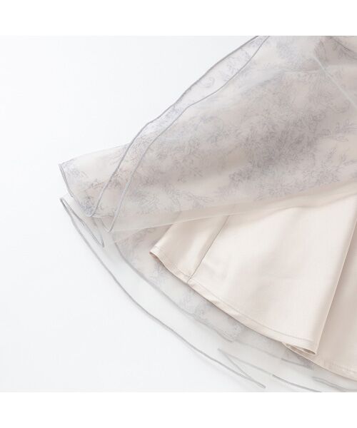 petit main / プティマイン ミニ丈・ひざ丈ワンピース | 【リンク】フレアチュールワンピース | 詳細10