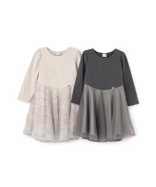 petit main / プティマイン ミニ丈・ひざ丈ワンピース | 【リンク】フレアチュールワンピース | 詳細12