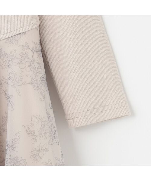 petit main / プティマイン ミニ丈・ひざ丈ワンピース | 【リンク】フレアチュールワンピース | 詳細8