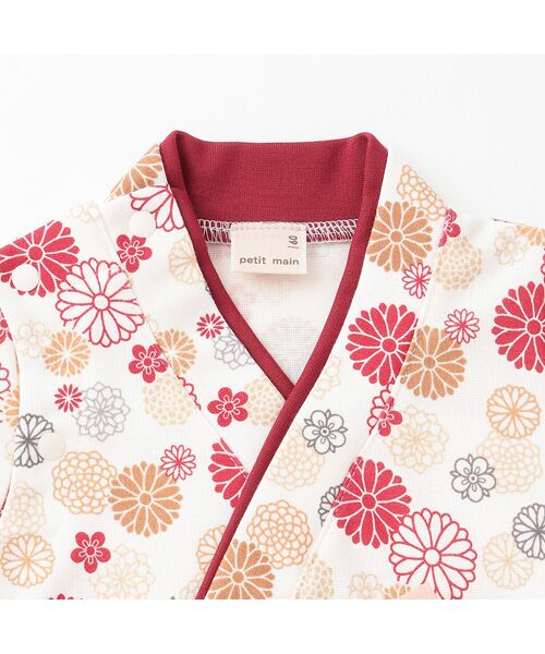 petit main / プティマイン ロンパース | GIRLS袴ｶﾊﾞｰｵｰﾙ | 詳細5