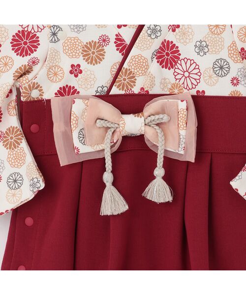 petit main / プティマイン ロンパース | GIRLS袴ｶﾊﾞｰｵｰﾙ | 詳細6