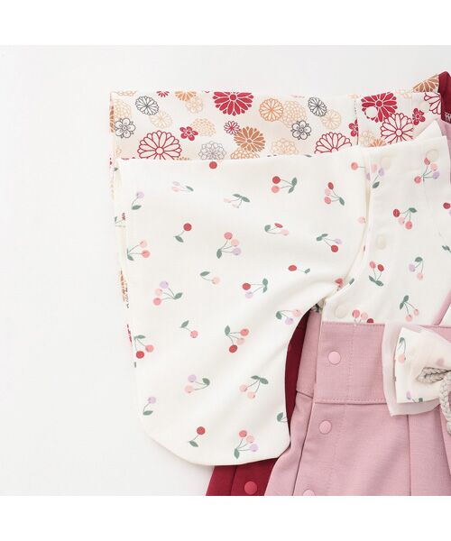 petit main / プティマイン ロンパース | GIRLS袴ｶﾊﾞｰｵｰﾙ | 詳細7