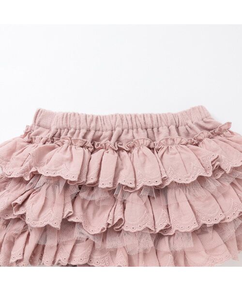 petit main / プティマイン ベビー・キッズウエア | ﾚｰｽﾌﾘﾙﾊﾟﾝﾂ | 詳細2