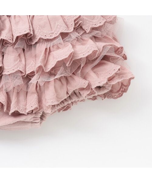 petit main / プティマイン ベビー・キッズウエア | ﾚｰｽﾌﾘﾙﾊﾟﾝﾂ | 詳細3