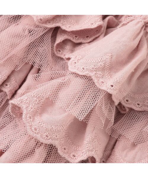 petit main / プティマイン ベビー・キッズウエア | ﾚｰｽﾌﾘﾙﾊﾟﾝﾂ | 詳細4