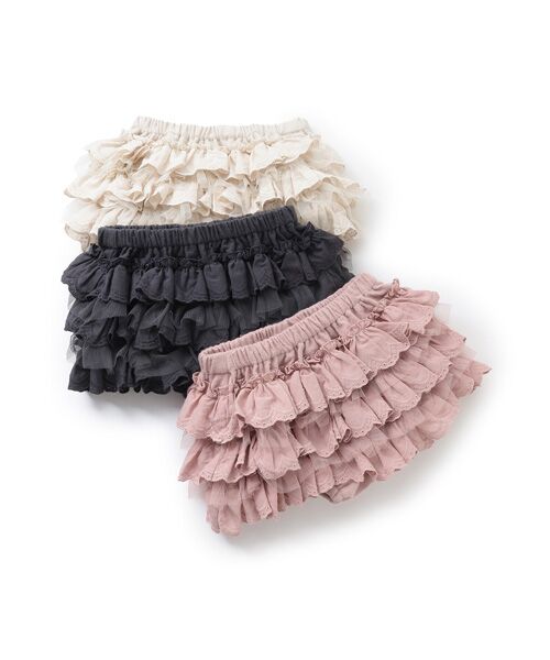 petit main / プティマイン ベビー・キッズウエア | ﾚｰｽﾌﾘﾙﾊﾟﾝﾂ | 詳細5