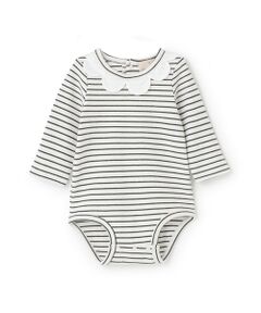 petit main / プティマイン ロンパース | ｽｶﾗｯﾌﾟ襟ﾛﾝﾊﾟｰｽ