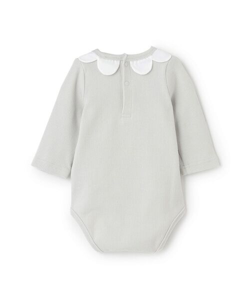 petit main / プティマイン ロンパース | ｽｶﾗｯﾌﾟ襟ﾛﾝﾊﾟｰｽ | 詳細1