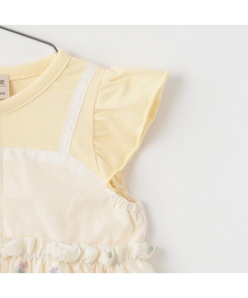 petit main / プティマイン ロンパース | ｷｬﾐ刺繍ｶﾊﾞｰｵｰﾙ | 詳細3