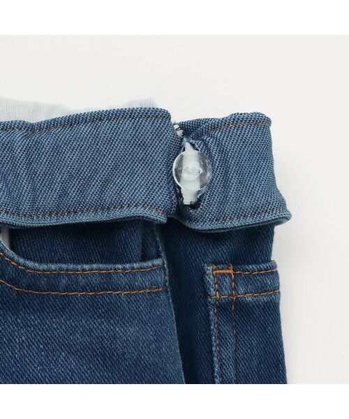 petit main / プティマイン デニムパンツ | 【Lee】ｶｯﾄﾃﾞﾆﾑﾊﾟﾝﾂ | 詳細10