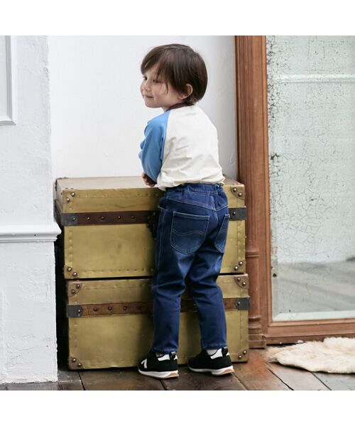 petit main / プティマイン デニムパンツ | 【Lee】ｶｯﾄﾃﾞﾆﾑﾊﾟﾝﾂ | 詳細3