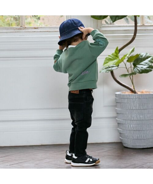 petit main / プティマイン その他パンツ | 【Lee】ｽﾄﾚｰﾄﾊﾟﾝﾂ | 詳細1