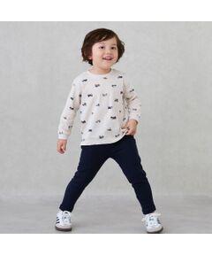 petit main / プティマイン レギンス・スパッツ | 【ﾌﾟﾃｨﾌﾟﾗ】BOYS10分丈ﾚｷﾞﾝｽ