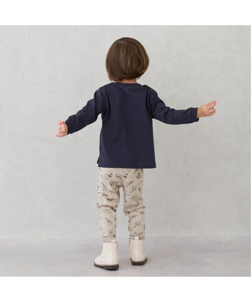 petit main / プティマイン レギンス・スパッツ | 【ﾌﾟﾃｨﾌﾟﾗ】BOYS10分丈ﾚｷﾞﾝｽ | 詳細1