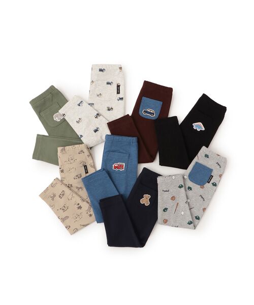 petit main / プティマイン レギンス・スパッツ | 【ﾌﾟﾃｨﾌﾟﾗ】BOYS10分丈ﾚｷﾞﾝｽ | 詳細29