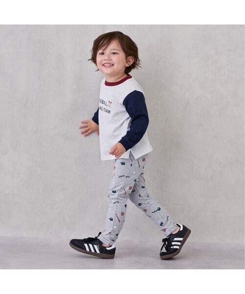 petit main / プティマイン レギンス・スパッツ | 【ﾌﾟﾃｨﾌﾟﾗ】BOYS10分丈ﾚｷﾞﾝｽ | 詳細9