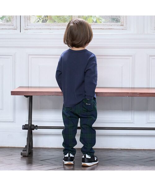 petit main / プティマイン その他パンツ | 【ｽﾏｲﾙｼﾘｰｽﾞ/防汚】BOY'Sﾀｯｸﾊﾟﾝﾂ | 詳細1