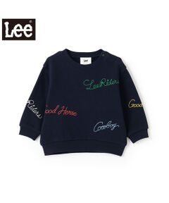 petit main / プティマイン スウェット | 【Lee】ﾛｺﾞ刺繍ﾄﾚｰﾅｰ