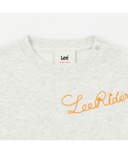 petit main / プティマイン スウェット | 【Lee】ﾛｺﾞ刺繍ﾄﾚｰﾅｰ | 詳細10