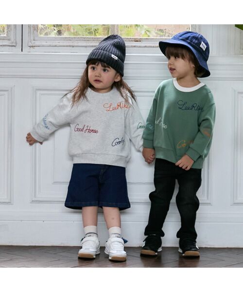 petit main / プティマイン スウェット | 【Lee】ﾛｺﾞ刺繍ﾄﾚｰﾅｰ | 詳細6