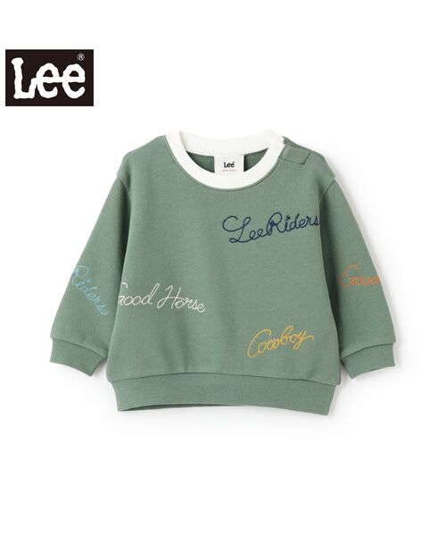 petit main / プティマイン スウェット | 【Lee】ﾛｺﾞ刺繍ﾄﾚｰﾅｰ | 詳細7