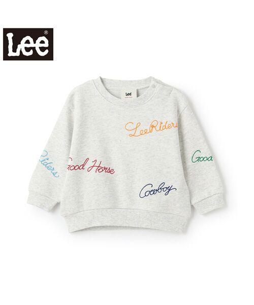 petit main / プティマイン スウェット | 【Lee】ﾛｺﾞ刺繍ﾄﾚｰﾅｰ | 詳細8