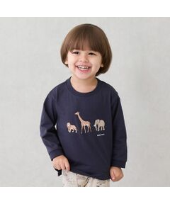 petit main / プティマイン Tシャツ | 【ﾌﾟﾃｨﾌﾟﾗ】BOYS長袖Tｼｬﾂ