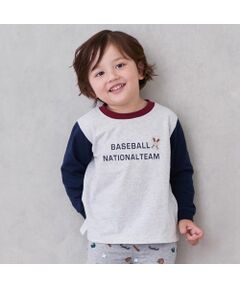 petit main / プティマイン Tシャツ | 【ﾌﾟﾃｨﾌﾟﾗ】BOYS長袖Tｼｬﾂ