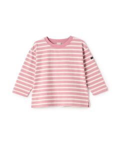 petit main / プティマイン Tシャツ | 【GOODPRICE/食品防汚】ﾎﾞｰﾀﾞｰ長袖T