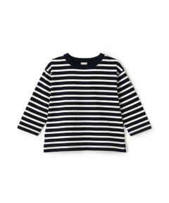 petit main / プティマイン Tシャツ | 【GOODPRICE/食品防汚】ﾎﾞｰﾀﾞｰ長袖T