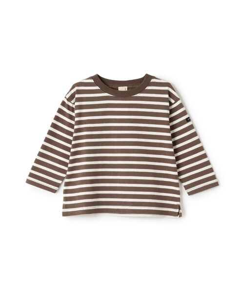 petit main / プティマイン Tシャツ | 【GOODPRICE/食品防汚】ﾎﾞｰﾀﾞｰ長袖T | 詳細6