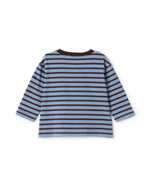 petit main / プティマイン Tシャツ | 【GOODPRICE/食品防汚】ﾎﾞｰﾀﾞｰ長袖T | 詳細8