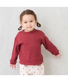 petit main / プティマイン Tシャツ | 【GOODPRICE】ﾜｯﾌﾙ長袖Tｼｬﾂ